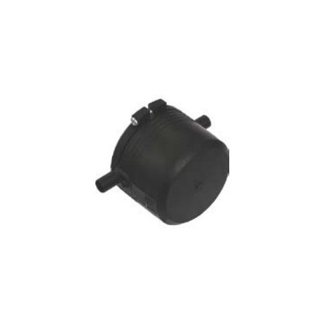 Electrofusion cap with mounting clamps PE100 PN 16 fi 50mm