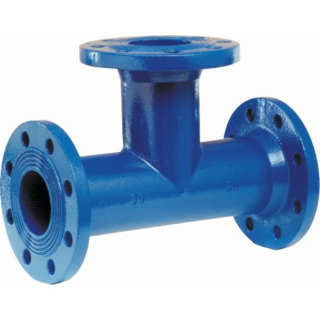 Collared Tee T DN500 Angle 90 - Ductile or Gray Iron