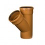 Sewer Tee DN 160/160 angle 45 degrees (external)
