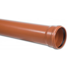 PVC Sewer pipe DN 400x9, 8x2000mm (outer-solid)