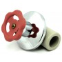 Flush-mounted ball valve PP-R fi 25mm