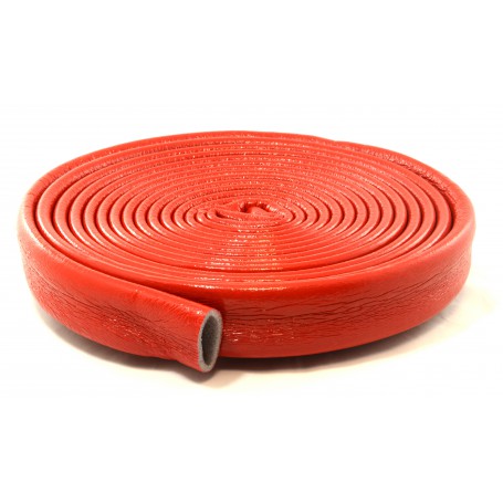 Otulina termoizolacyjna PE fi 35/6mm krążek 10mb (czerwona)