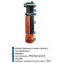 Aggregate Kineta for corrugated pipes 630/200 angle P90