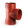 Flake Tee (structural) with PP DN 160/160 angle 90 degrees