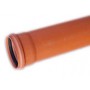 PVC Sewer pipe DN 250x6, 2x6000mm (outer-solid)