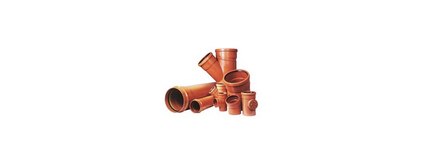 External sewer pipes and fittings PVC, PP from fi 110 fi 800mm
