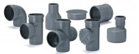 PP Sewer Fittings from fi 32 to fi 110mm