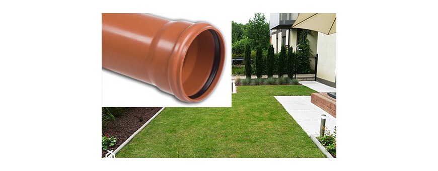 Sewer pipes (solid) SN 2-type Lightweight (L) PVC-U