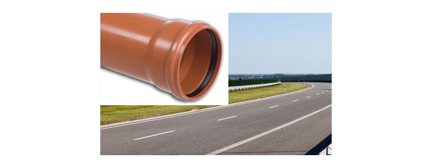Sewage pipes (solid) SN 8-heavy type (S) PVC-U