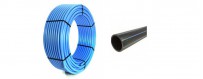 PE HD 80 pressure pipes for water mains.