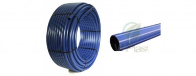 PE HD 100RC PN 10 SDR 17 sandwich tubes for piping and sewer pipelines.