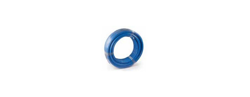 PE-X/AL/PE-X pipe in 6mm blue Wrapper